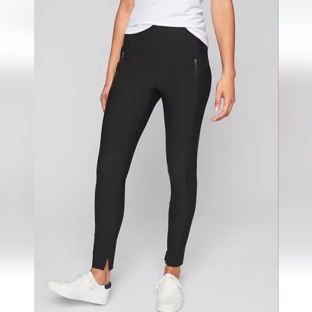 Athleta Black Performance Track Joggers